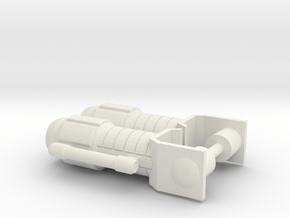 Transformer Windchargers gun in White Natural Versatile Plastic