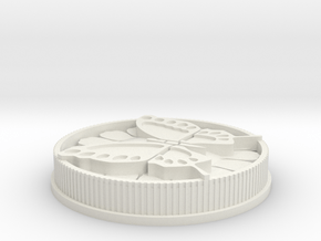 Beetleborgs Ladyborg Coin in White Natural Versatile Plastic