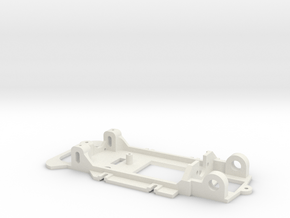 18D Chassis BRM Fiat Abarth 1000 TCR in White Natural Versatile Plastic