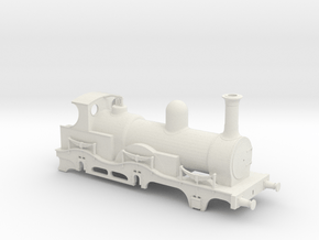 LCDR Europa Class 4mm scale in White Natural Versatile Plastic