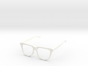 Delight Specs in White Processed Versatile Plastic