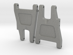 NIX63551 - RC10 wide rear arms in Gray PA12