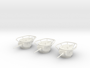 PV66D BT-7 Radio Turret (3) (1/48) in White Natural Versatile Plastic