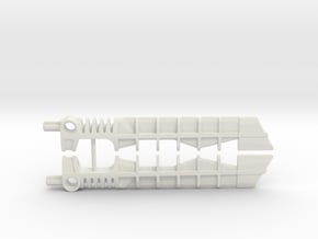  Blade for Matau Bionicle Movie Edition in White Natural Versatile Plastic