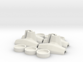 1:50 Core-loc 3m mould kit in White Natural Versatile Plastic