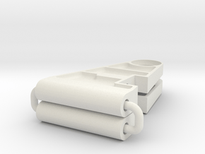 Tamiya 959 lower arm with pockets in White Natural Versatile Plastic