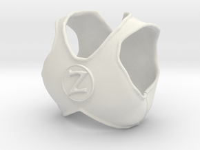 LC Z Putty Vest  in White Natural Versatile Plastic