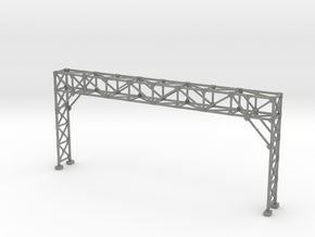 HO Scale Signal Gantry 4 tracks in Gray PA12