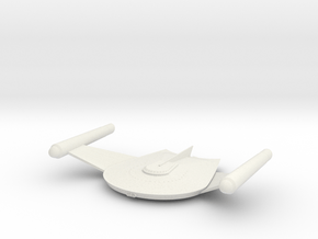 Romulan Bird of Prey in White Natural Versatile Plastic