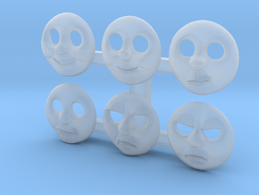 HO Thomas Face Pack #1 in Smooth Fine Detail Plastic