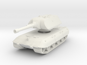 E 100 Maus 150mm (side skirts) 1/100 in White Natural Versatile Plastic