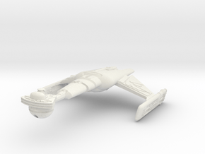 Ship Klingon D20 in White Natural Versatile Plastic