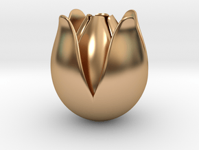Tulip Topper in Polished Bronze