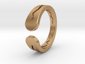 DO WHAT YOU LOVE RING in Natural Bronze: Extra Small