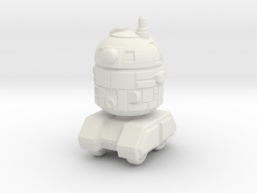 Astrobot 1 in White Natural Versatile Plastic