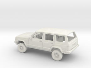 1/72 1984-96 4Whell Drive SUV 4Door Kit in White Natural Versatile Plastic