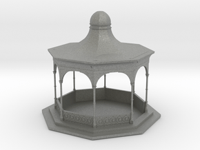 O Scale Bandstand in Gray PA12
