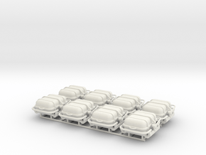 8X Offshore Commander Life raft container 8 pers - in White Natural Versatile Plastic