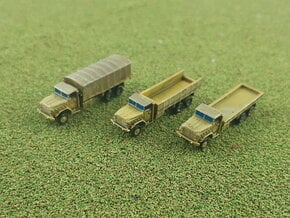 US M927 Trucks 1/285 in Tan Fine Detail Plastic