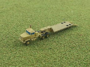 M916 LET w. M172 Lowbed Trailer 1/285 in Smooth Fine Detail Plastic
