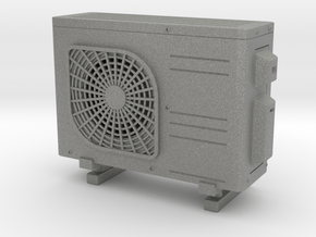 Air conditioner 01. 1:12 Scale in Gray PA12