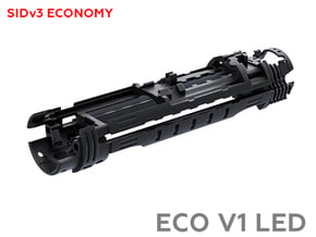 SID V3 Chassis ECO V1 Tri-Cree LED in Black Natural Versatile Plastic