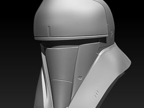 tanktrooper 1/12 helmet in Tan Fine Detail Plastic