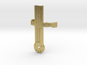 Graflex GMM Blade Holder - Switches Cover in Natural Brass