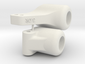 Tamiya Blitzer 3 deg Toe In Rear Upright in White Premium Versatile Plastic