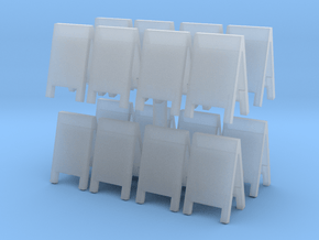 Advertising Board (x16) 1/120 in Smooth Fine Detail Plastic