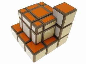 Das Cube Too in White Natural Versatile Plastic