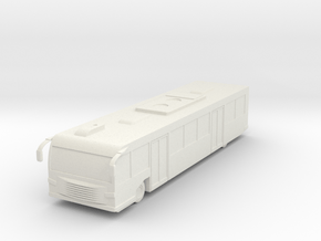 Airport Bus 1/100 in White Natural Versatile Plastic