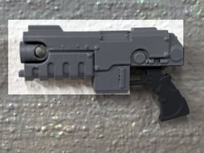 PRHI Large Heavy Pistol- Body in Black PA12