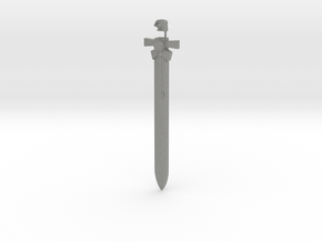 PRHI Large Powered Sword- Blade and Pommel in Gray PA12