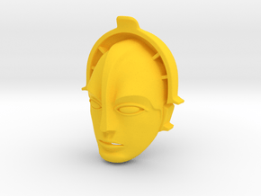 MARIA Metropolis Pendant ⛧ VIL ⛧ in Yellow Processed Versatile Plastic: Small