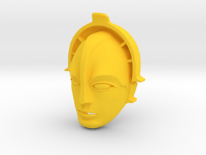 MARIA Metropolis Pendant ⛧ VIL ⛧ in Yellow Processed Versatile Plastic: Large