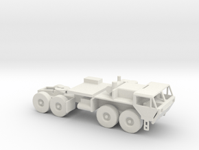 1/72 Scale HEMMT Tractor in White Natural Versatile Plastic