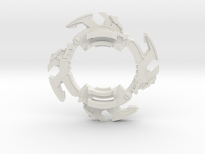 Wolborg 1 attack ring (Reverse Wolf) in White Natural Versatile Plastic