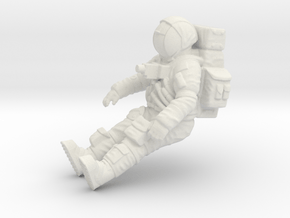 Apollo Lunar Rover Astronaut 1:48 in White Natural Versatile Plastic