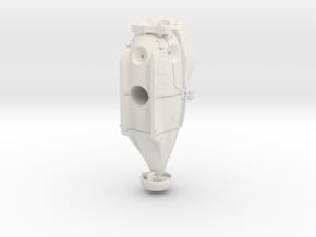 sub DSV-2 Alvin in White Natural Versatile Plastic: 1:87 - HO