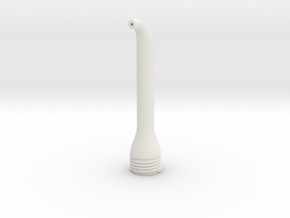 Shower hose connected Teeth Dental Oral Irrigator  in White Natural Versatile Plastic