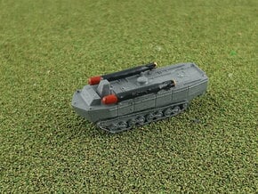 Japanese Type 4 Ka-Tsu Amphibious Tank 1/285 6mm in Smooth Fine Detail Plastic