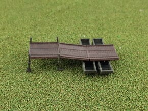US 25to Ponton Bridge End Section 1/285 in Smooth Fine Detail Plastic