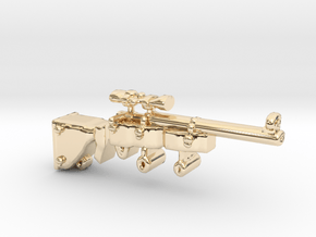 SniperRifle82Astralian in 14k Gold Plated Brass