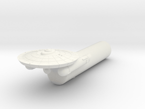 3125 Scale Federation Priority Transport, One Pod in White Natural Versatile Plastic
