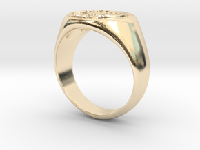 Size 9 Targaryen Ring in 14K Yellow Gold