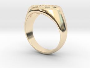 Size 8 Targaryen Ring in 14K Yellow Gold