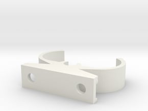 2G11 Tube Holder in White Natural Versatile Plastic