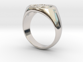 Size 6 Targaryen Ring in Platinum