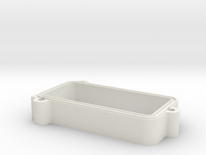 TRX4 Receiver Box Extension 1/2" Riser in White Natural Versatile Plastic
